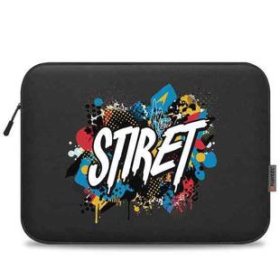 HAWEEL Print On Your Demand 16 inch Tablet Sleeve Case Zipper Briefcase Bag for 15-16.7 inch Laptop (Black)