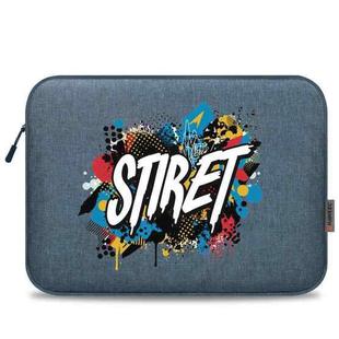 HAWEEL Print On Your Demand 16 inch Tablet Sleeve Case Zipper Briefcase Bag for 15-16.7 inch Laptop (Dark Blue)