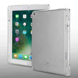 Transparent TPU Soft Protective Back Cover Case for iPad Pro 9.7 inch & iPad 9.7 (2018) & iPad 5 & 6, with Pen Slots