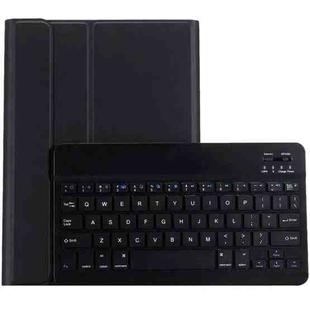 For iPad 9.7 (2018) & iPad Air & Air 2 & iPad Pro 9.7 & New iPad 9.7 inch (2017) Ultra-thin ABS Bluetooth Keyboard Horizontal Flip Leather Tablet Case with Holder(Black)