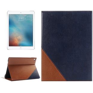Book Style Horizontal Flip Leather Case with Holder & Card Slots & Wallet for iPad Pro 9.7 inch(Dark Blue)