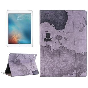 Map Pattern Horizontal Flip Leather Case with Holder & Card Slots & Wallet for iPad Pro 9.7 inch, Random Pattern Delivery