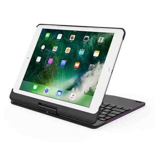 BlueFinger F180 360-Degrees Rotating Bluetooth Keyboard with Colorful Backlight, for iPad 9.7 inch (2017) / iPad Pro 9.7 inch / iPad Air 2 / iPad Air(Black)