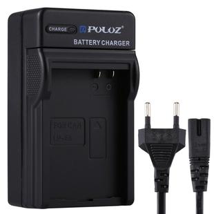 PULUZ EU Plug Battery Charger with Cable for Canon LP-E8 Battery