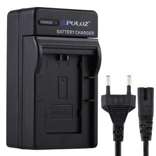 PULUZ EU Plug Battery Charger with Cable for Canon BP718 / BP727 Battery