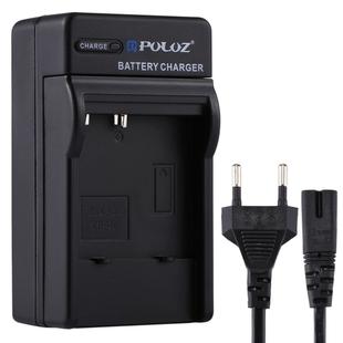 PULUZ EU Plug Battery Charger with Cable for CASIO CNP40 Battery