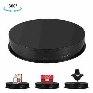 PULUZ 30cm USB Electric Rotating Turntable Display Stand Video Shooting Props Turntable for Photography, Load 10-20kg(Black)