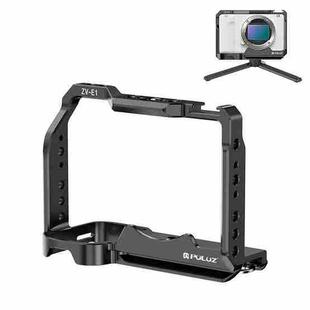 For Sony ZV-E1 PULUZ Aluminum Alloy Camera Cage Stabilizer (Black)