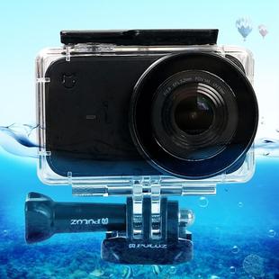 PULUZ 45m Underwater Acrylic Plexiglass Waterproof Housing Diving Case for Xiaomi Mijia Small Camera, with Buckle Basic Mount & Screw