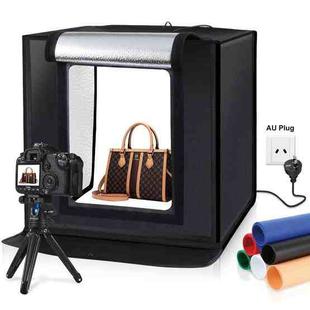 PULUZ 40cm Folding Portable 24W 5500K White Light Dimmable Photo Lighting Studio Shooting Tent Box Kit with 6 Colors (Black, Orange, White, Red, Green, Blue) Backdrops(AU Plug)