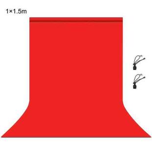 PULUZ 1m x 1.5m Photography Background Photo Studio Background Cloth Backdrop (Red)