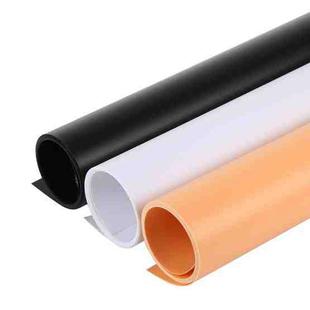 PULUZ Photography Background PVC Paper Kits for Studio Tent Box, Size: 156cm x 80cm (Black)