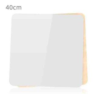 PULUZ 40cm Photography Acrylic Reflective Display Table Background Board(White)