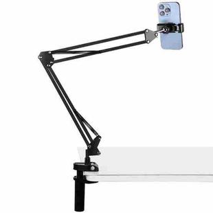 PULUZ Live Broadcast Desktop Articulating Arm Holder with Phone Clamp (Black)