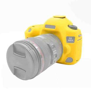 PULUZ Soft Silicone Protective Case for Canon EOS 5D Mark IV(Yellow)