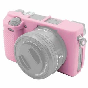 PULUZ Soft Silicone Protective Case for Sony ILCE-6300 / A6400(Pink)