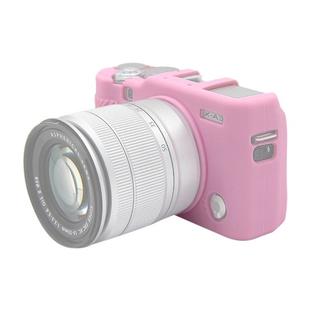PULUZ Soft Silicone Protective Case for FUJIFILM X-A3 / X-A10(Pink)