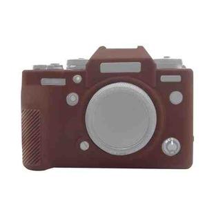 PULUZ Soft Silicone Protective Case for Fujifilm X-T4(Coffee)