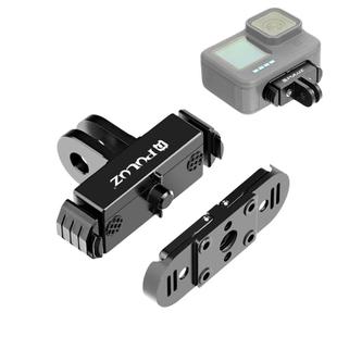 PULUZ Quick Release Magnetic Folding Finger Base Mount for GoPro HERO12 Black /11 Black /11 Black mini /10 Black /9 Black /8 Black / Max (Black)