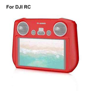 For DJI Mini 3 Pro / DJI RC with Screen PULUZ Silicone Protective Case(Red)