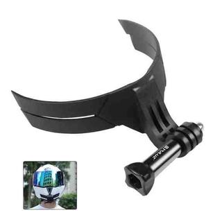 PULUZ Bending Action Camera Motorcycle Helmet Chin Mount (Black)