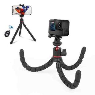PULUZ Mini Octopus Flexible Tripod Holder with Remote Control for SLR Cameras, GoPro, Cellphone