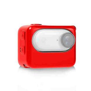 For Insta360 GO 3 / GO 3S PULUZ Camera Charging Case Silicone Case (Red)