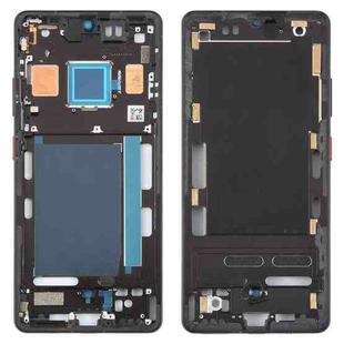 For ZTE nubia Z60S Pro Original Disassembled Middle Frame Bezel Plate (Black)