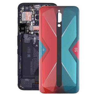 For ZTE nubia RedMagic 5G NX669J Glass Battery Back Cover(Red)
