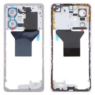 For Xiaomi Redmi Note 12 Pro 5G Original Middle Frame Bezel Plate (Pink)