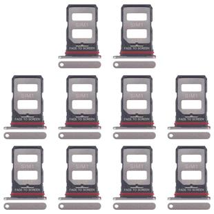 For Xiaomi 14T 5G 10pcs Original SIM Card Tray + SIM Card Tray (Gold)