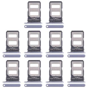 For Xiaomi 14T 5G 10pcs Original SIM Card Tray + SIM Card Tray (Blue)