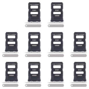 For Xiaomi 15 10pcs Original SIM Card Tray + SIM Card Tray (Gold)