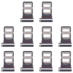 For Xiaomi Poco F7 10pcs Original SIM Card Tray + SIM Card Tray (Black)