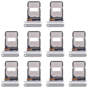 For Xiaomi Redmi Turbo 4 Pro 10pcs Original SIM Card Tray + SIM Card Tray (Silver)