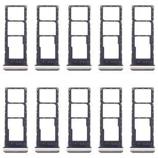 For Tecno Spark 20 Pro 4G 10pcs Original SIM Card Tray + SIM Card Tray + Micro SD Card Tray (Gold)