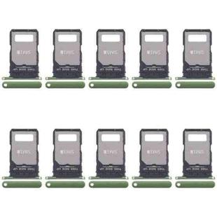 For Motorola Edge 50 Fusion 10pcs Original SIM + SIM Card Tray (Green)