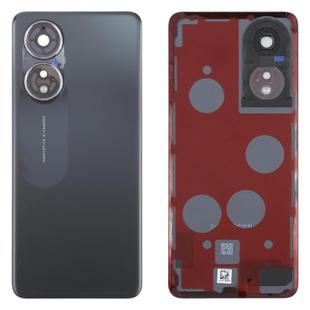 For OPPO A58 4G CPH2577 Original Back Cover with Camera Lens Cover(Black)