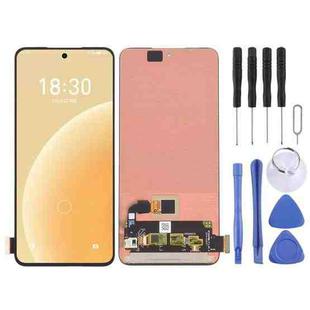 For Meizu 20 Original AMOLED Material LCD Screen with Digitizer Full Assembly (Black)