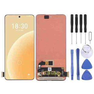 For Meizu 20 Original AMOLED Material LCD Screen with Digitizer Full Assembly (White)