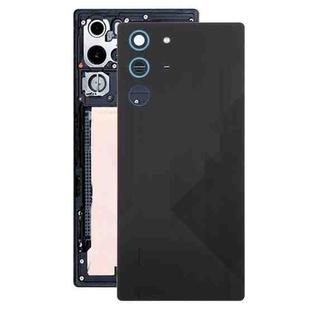 For ZTE Nubia RedMagic 10 Pro / 10 Pro+ NX789J Back Cover with Flash Shield(Black)