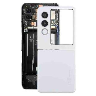 For ZTE Nubia Flip2 5G NX732J Back Cover (White)