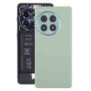 For OnePlus Ace 3 Pro PJX110 Original Leather Battery Back Cover with Camera Lens(Green)