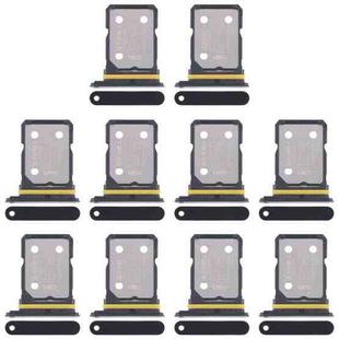 For Realme GT Neo 3 10pcs Original SIM Card Tray + SIM Card Tray (Black)