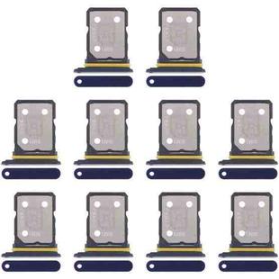 For Realme GT Neo 3 10pcs Original SIM Card Tray + SIM Card Tray (Blue)