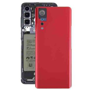 For LG Velvet 5G US Version Original Back Cover(Red)