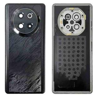 For ZTE Axon 60 Ultra A2025H Original Back Cover with Camera Lens Cover(Black)