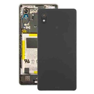 For Sony Xperia Ace III Back Cover with Camera Lens Cover(Black)