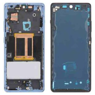 For OnePlus 12R Middle Frame Bezel Plate (Blue)