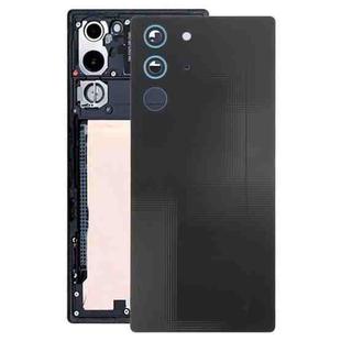 For ZTE nubia RedMagic 10S Pro NX789J Original Glass Back Cover with Camera Lens(Black)